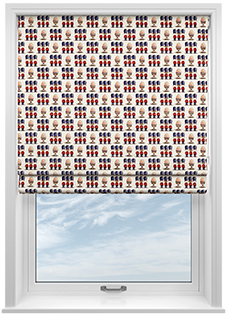 Kings Breakfast, Eggs Kingsmen - Twist&Fit Roman Blind
